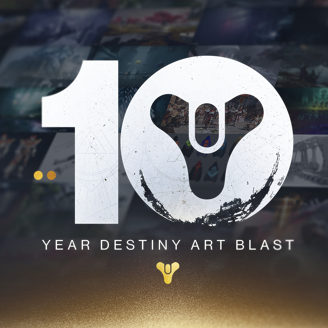 We're thrilled to share the epic art of Destiny's 10-year journey. Go behind the scenes with the talented team at <a href="/Bungie/">Bungie</a> and discover how they brought the vast universe to life. 

💥 See Art Blast: bit.ly/3ZjXH0c

...
<a href="/DestinyTheGame/">Destiny 2</a>