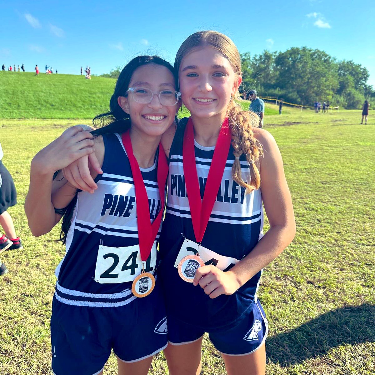 These Fantastic FIVE repested PV proudly this weekend. 8th grade placed 6th out 12 schools with 150 runners! #MustangPride 🏃🏽‍♀️🐎🏃🏽‍♀️🐎