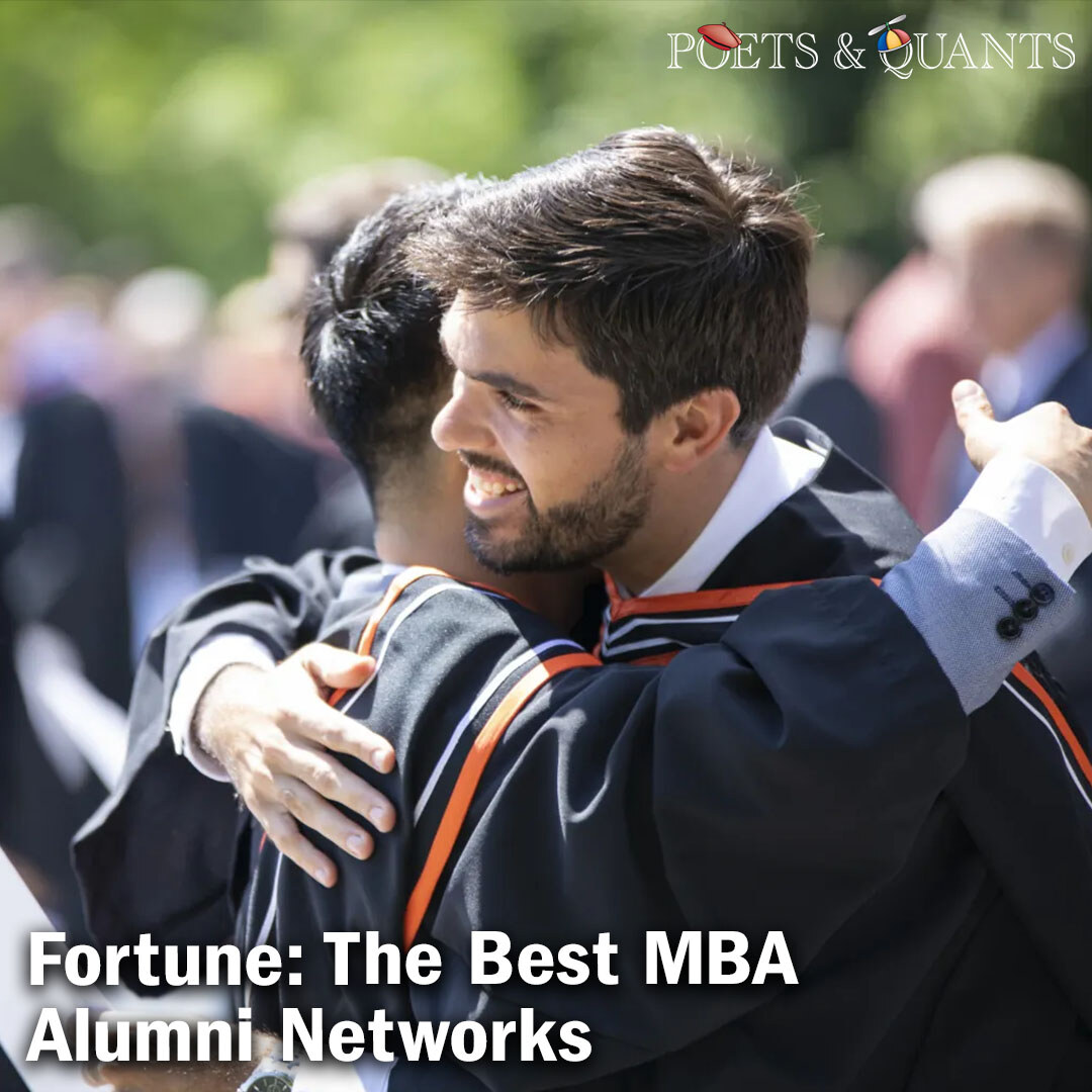 PoetsAndQuants's tweet photo. Which school boast the biggest and most prestigious MBA alumni networks? An analysis of a new Fortune ranking.

Read More: https://t.co/VNpB2ikTda

#mba #mbajobs #mbanews #mbadegree #mbastudent #mbaprogram #mbaranking #mbaadmissions #businessschool #businesseducation https://t.co/Vm9AGKaBZR