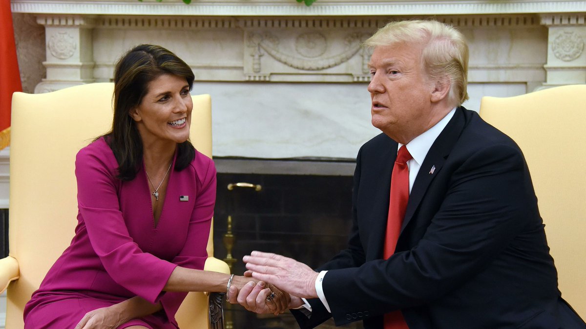 Dear <a href="/NikkiHaley/">Nikki Haley</a> 

How do you explain your support of Donald Trump to your daughter?

How as a woman do you support this thug and pig?

How do you look yourself in the mirror?

How are you such a soulless transactional political climbing vampire and for what? You have nothing.