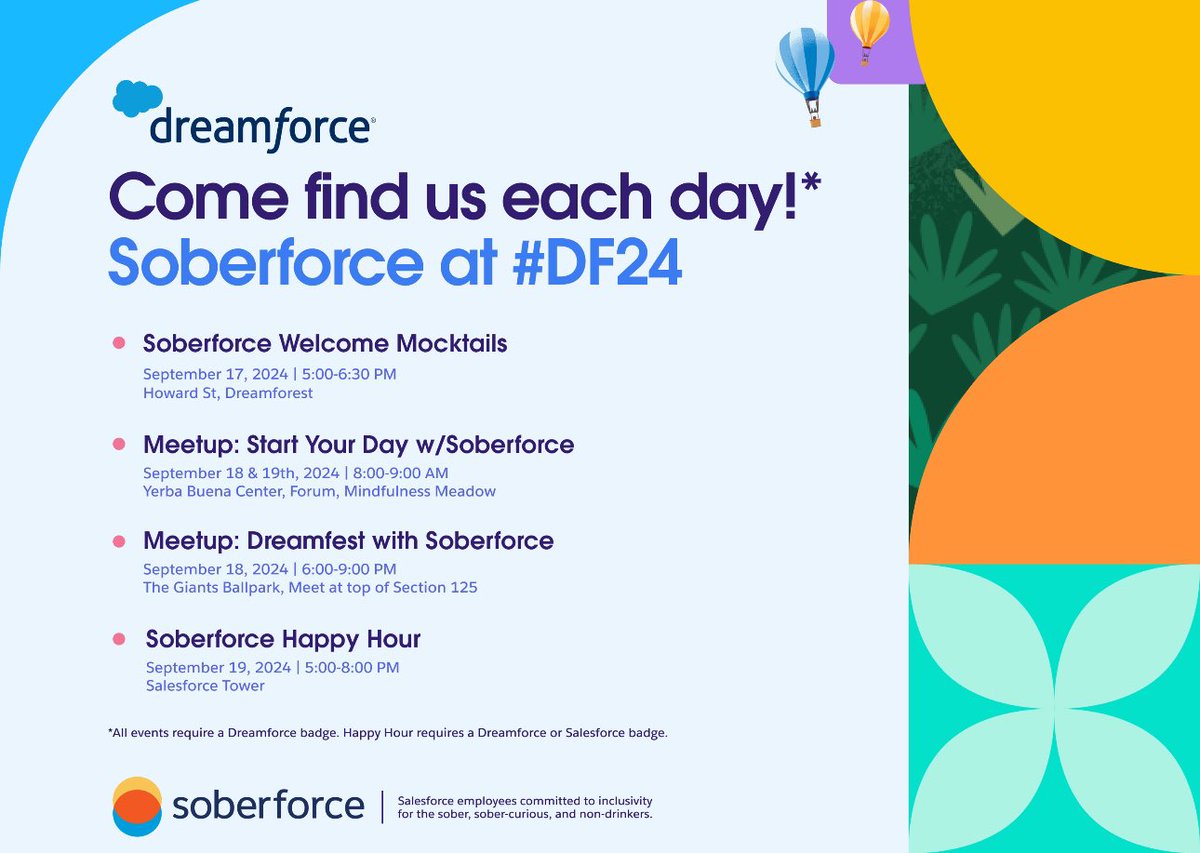 Dreamforce #Soberforce <a href="/Dreamforce/">Dreamforce</a> <a href="/salesforce/">Salesforce</a> #DF24