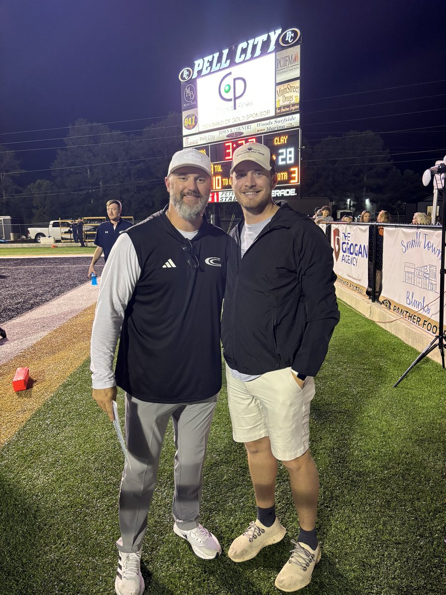 It was great to see old QB1 (12-13) former <a href="/GoBearcatsFB/">Cincinnati Football</a> and CFL  <a href="/Ticats/">Hamilton Tiger-Cats</a> <a href="/HMoore2014/">Hayden Moore</a> at the game Friday. #BIGCLAY