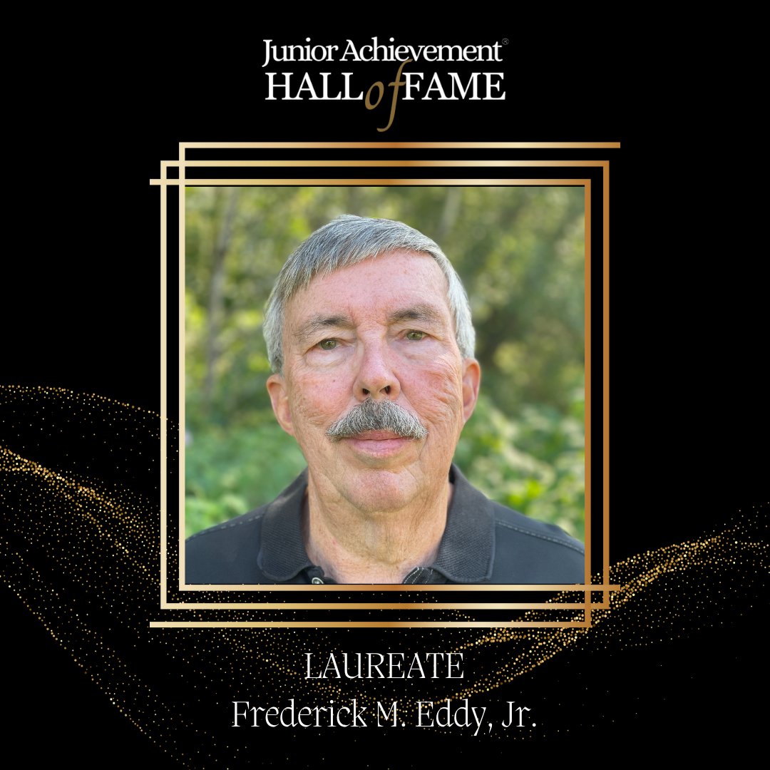 JA_NCM's tweet photo. Introducing our first laureate for the 2024 Business Hall of Fame: Frederick M. Eddy, Jr.! 

Fred will be honored on October 2 at the Junior Achievement Hall of Fame banquet presented by Dow.

To purchase tickets &amp; sponsorships visit https://t.co/GyPwjETinN

#halloffame #laureate https://t.co/NCc8h1GBfI