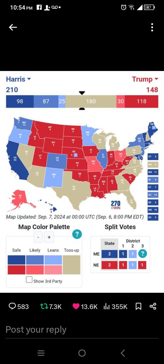 BidenWon16's tweet photo. @highbrow_nobrow @Blue5Vote Loser Ken Paxton knows Texans have had enough and he's trying to silence our voice and nullify our votes! How is this not election interference? π€¬
Texas is now in play for Democrats as a toss up!
πππππππππ
#TurnEveryStateBlue
#HarrisWalz2024πΊπ²π¦
https://t.co/E1PGBEmFt3