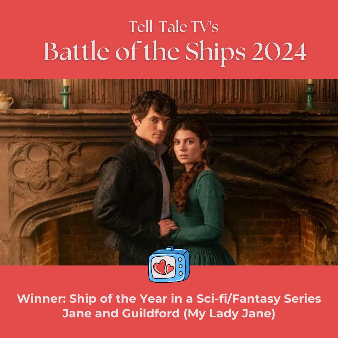 #BattleOfTheShips 2024 Results: For Ship of the Year in a Sci-fi/Fantasy Series, Jane and Guildford from #MyLadyJane are this year's winning couple!   telltaletv.com/2024/09/battle…