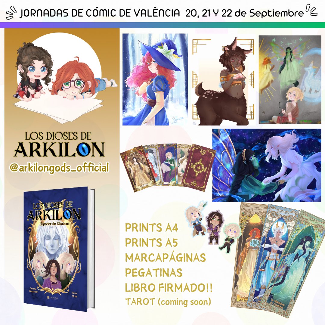 lilith0w0artist's tweet photo. También tendremos espacio para nuestro libro (@gemmayelena), firmitas  que haremos y con merchandansing exclusivo. https://t.co/wVPY9KTZlw