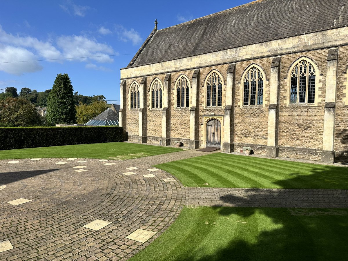 We seen over 70mm of rain over the last few days. Thankfully the sun came out today. Plenty of grass to cut <a href="/KingsBruton/">King's Bruton</a> #KSBChristmasTerm