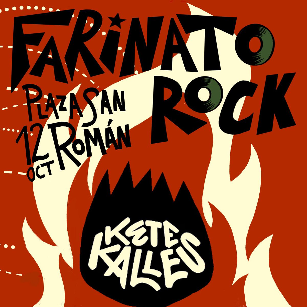 ‼️ KETEKALLES AL FARINATO ROCK

💥 Desde Barcelona, las antiheroínas más conocidas.

📆 El próximo 12 de octubre nos volveremos a ver en la Plaza San Román en el festival gratuito y solidario de la juventud charra.