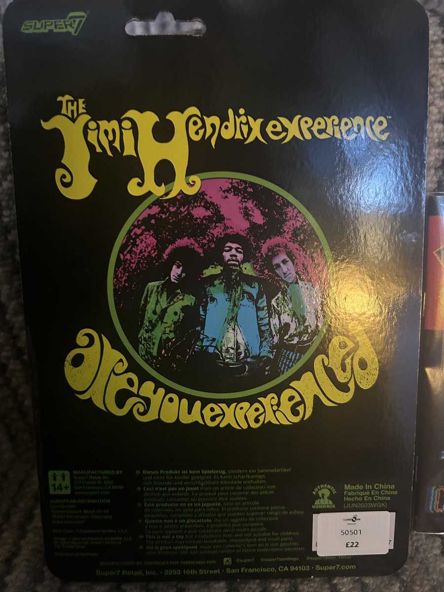 JPEGdesignprint's tweet image. #vinylcountdown #whitchurch #jimihendrix #collectible #figure #psychedelic #guitar #whitchurch #cheshire 🎸🤩✌🏼