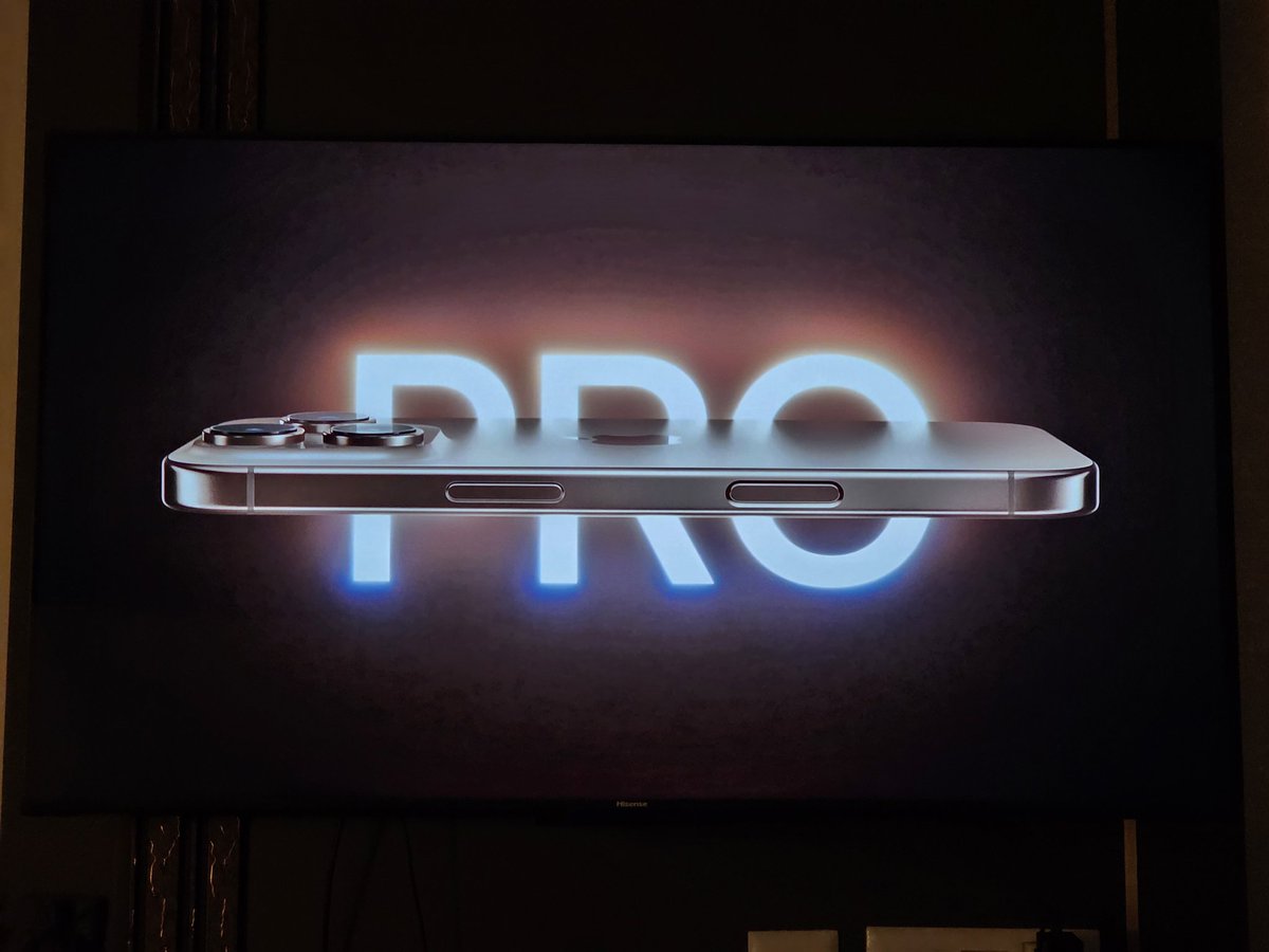 Larger displays on the Pro models. #iPhone16Pro #iPhone16ProMax #AppleEvent