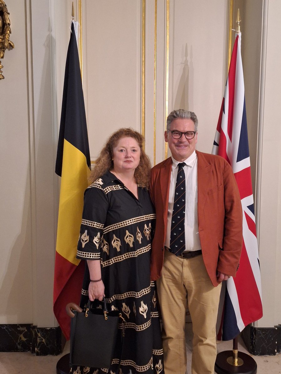 BJAB_Head's tweet photo. #BeyondBJAB #BJABCommunity A lovely evening for us both at the British Residence in Brussels listening to the band of the Grenadier guards https://t.co/w5Qhqy26NJ