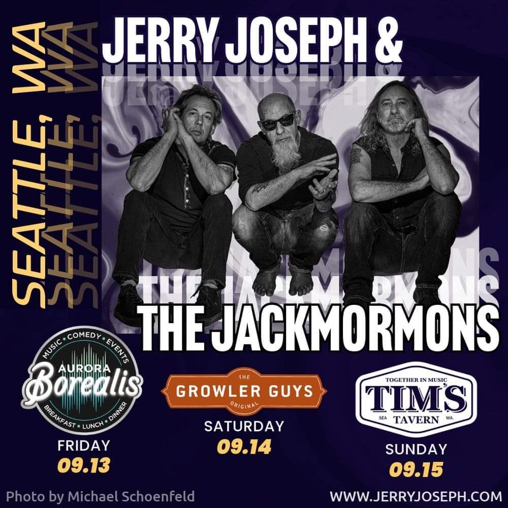 My favorite artist ⁦<a href="/JerryJosephNMF/">Jerry Joseph</a>⁩ is playing in Seattle this weekend - hope to see you there! I’ll have an open tab - beers on me!