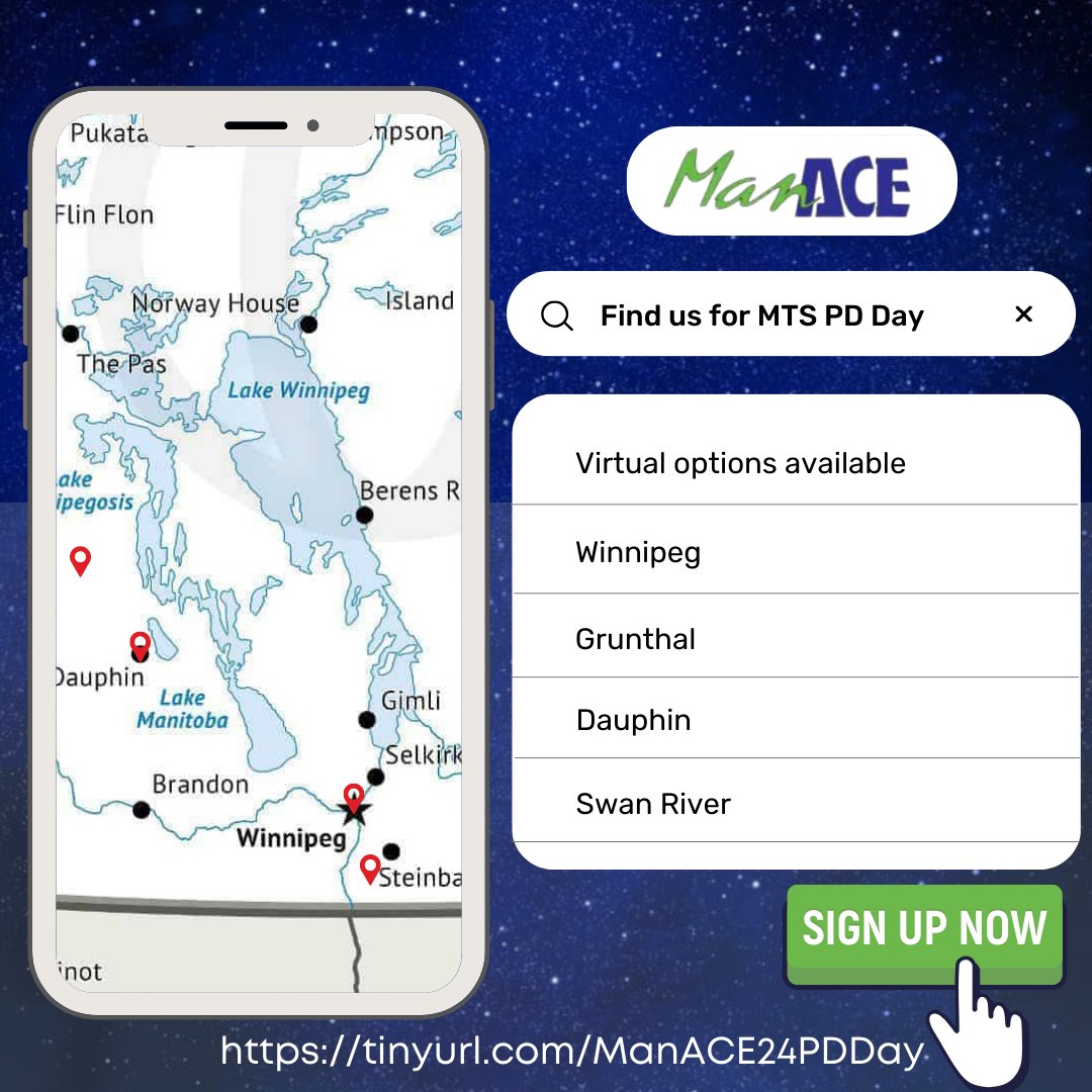 Our 2024 #MTSPDDay sessions are now LIVE!

We have a variety of sessions on AI, Minecraft EDU, and Google available across the province.

Get all the details and secure your spot via Eventbrite:
eventbrite.ca/o/manace-83303…