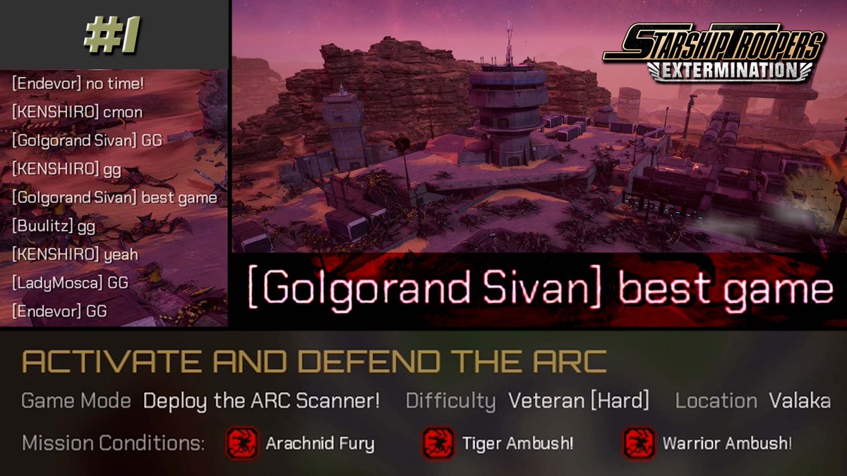 EndevorGG's tweet image. In an epic match of @TroopersExt (Starship Troopers: Extermination), we faced an endless wave of arachnids relentlessly attacking our base. The tension was palpable as we fought with all our might to maintain the defenses. 

See: youtu.be/-7F-1P9PWK4

#STE #NoComment #Nomusic