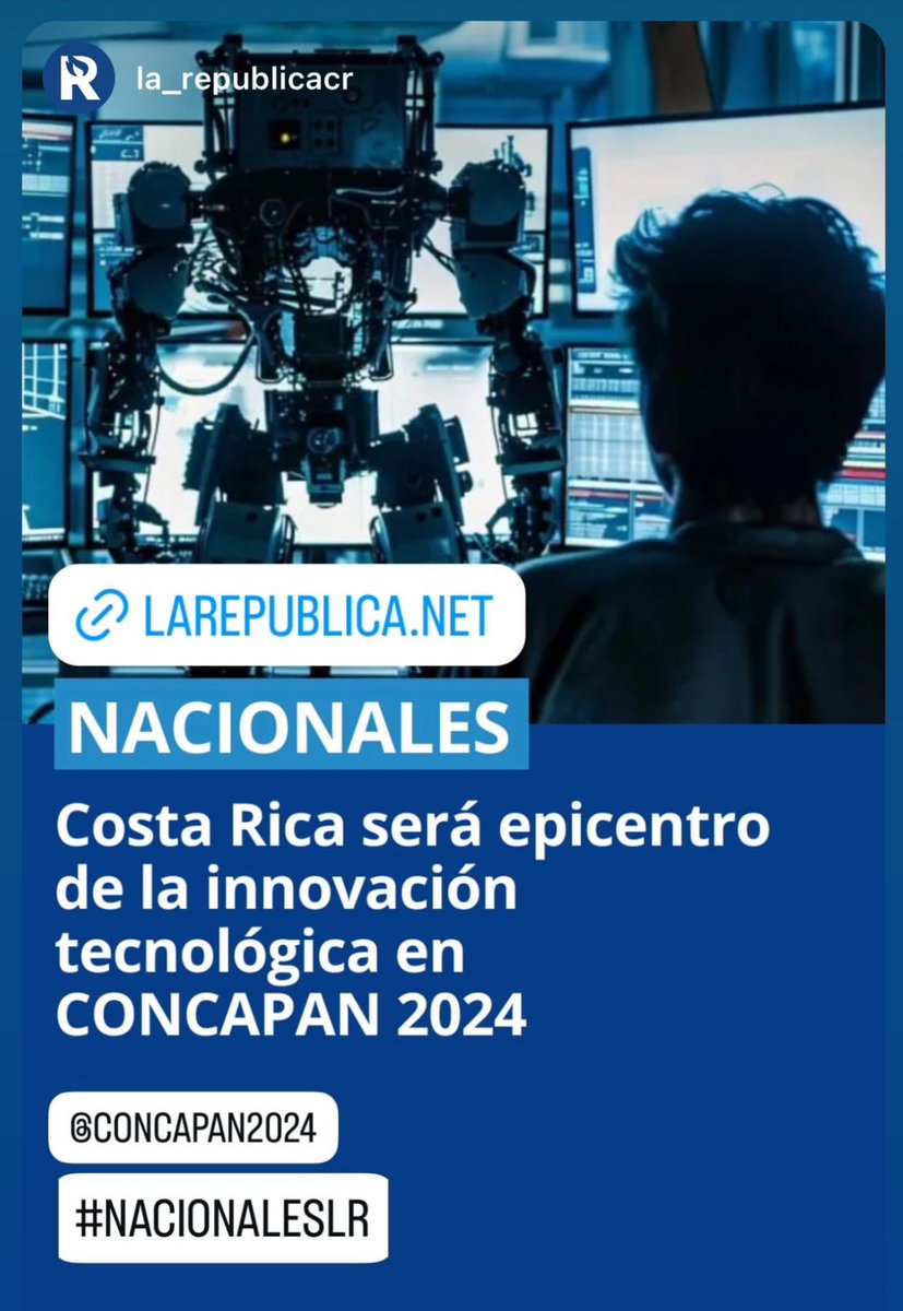 El CONCAPAN 2024 se aproxima. Conoce un poco más sobre el evento que se llevará a cabo en Costa Rica  del 27 al 29 de noviembre.
#IEEECONCAPAN

larepublica.net/noticia/costa-…