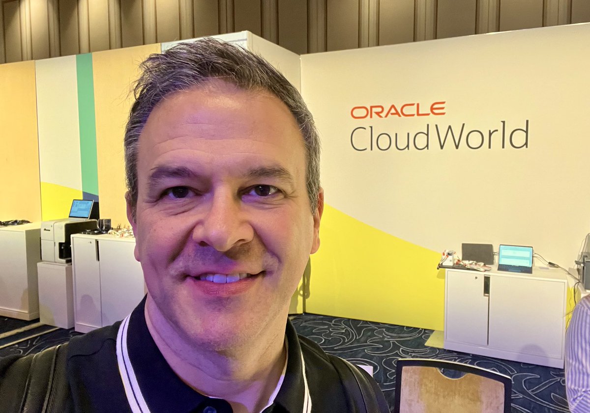 Actually here for ⁦<a href="/Oracle/">Oracle</a>⁩ #SuiteWorld but anyway here goes.

Fave topics: integrations, automated workflows, AI (ofc), outside-the-box customer innovations