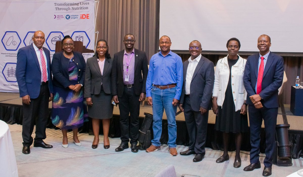 asalelei's tweet photo. It was an exciting moment during the officially launch the "Transforming Lives Through Nutrition" , a groundbreaking project implemented by @HelenKellerIntl , @vitaminangels , and @iDEKenya  with collaboration with @MOH_Kenya and local communities. https://t.co/dUMPF3xFnY