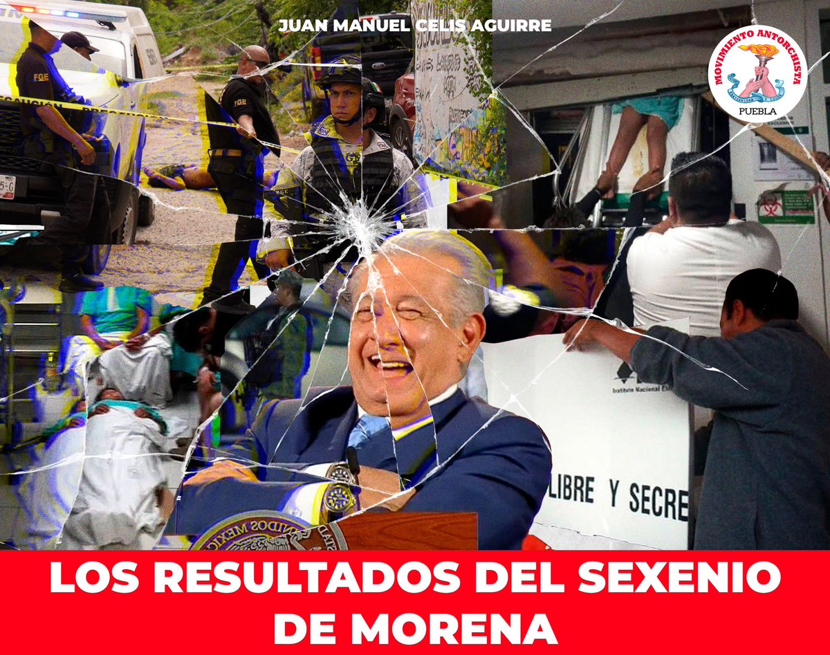 Los resultados del sexenio de Morena
Juan Manuel Celis Aguirre
 
Podemos afirmar que el sexenio de AMLO fue un fracaso total y que nos perjudicó a los pobres, que somos casi 100 millones, o sea, la mayoría.

Opinión 👉🏻lc.cx/WbCp10👈🏻