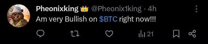 Pheonix1king's tweet image. 4 hours later after I tweeted about $BTC Its now Mooning 🚀
Am not a market mover, just me and my Analysis, and by the way am in good profits 🎉  #TechnicalAnalysts in the making.