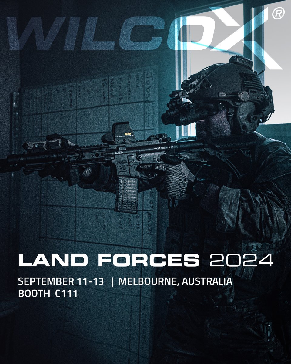 wilcoxindcorp's tweet photo. Come visit us and our regional partner, #Aquaterro at #LandForces 2024 in Booth C111 to explore our innovative Xe Line of products and integrated Headborne solutions. #RAPTARXe #BOSSXe #MRFXe #RAIDXe #RAAMGSS #NVGMouting #NightVision #BTAC #NetworkedEnabled https://t.co/4KCp8Eq4bZ