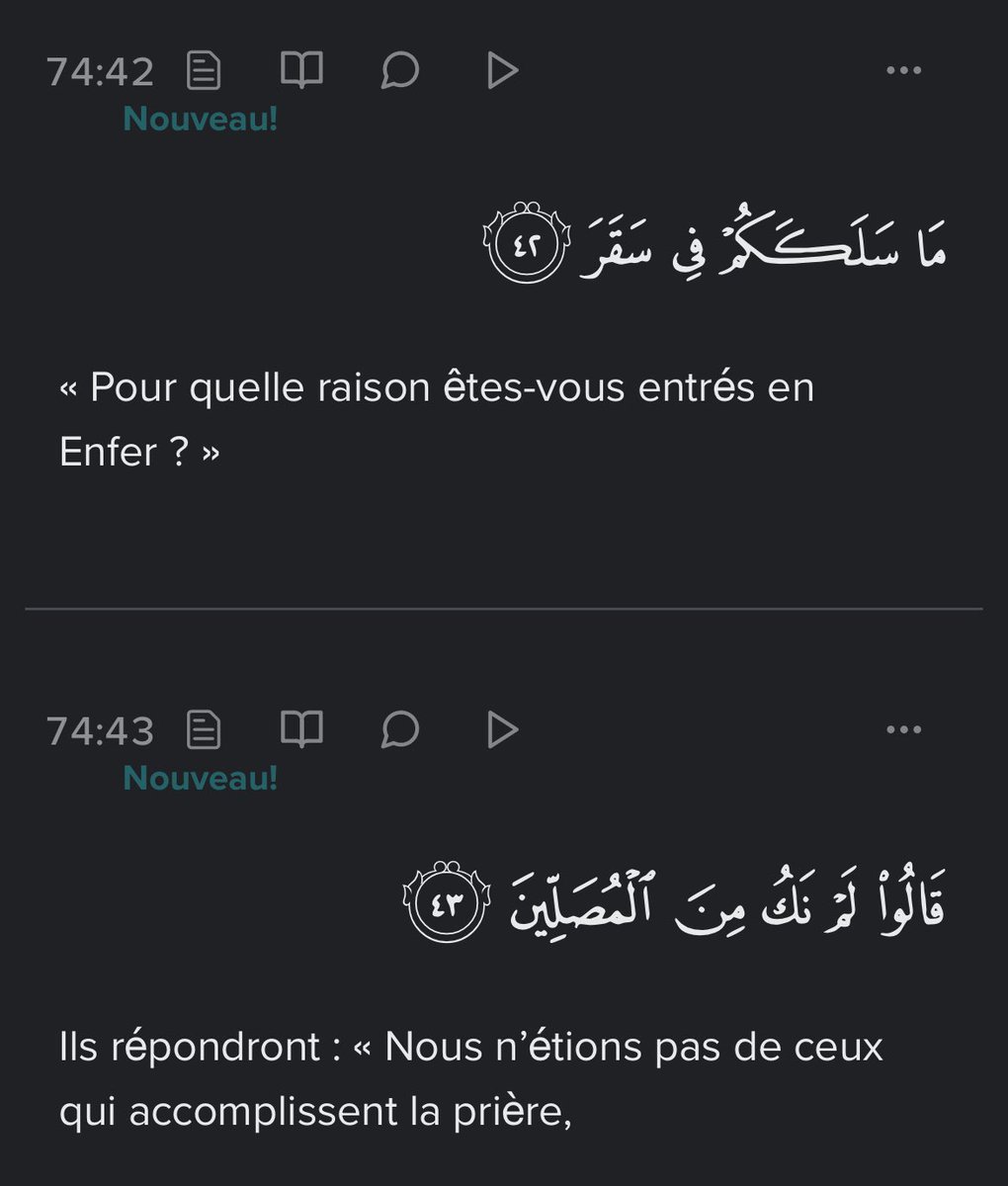 « Pour quelle raison êtes-vous entrés en Enfer ? »