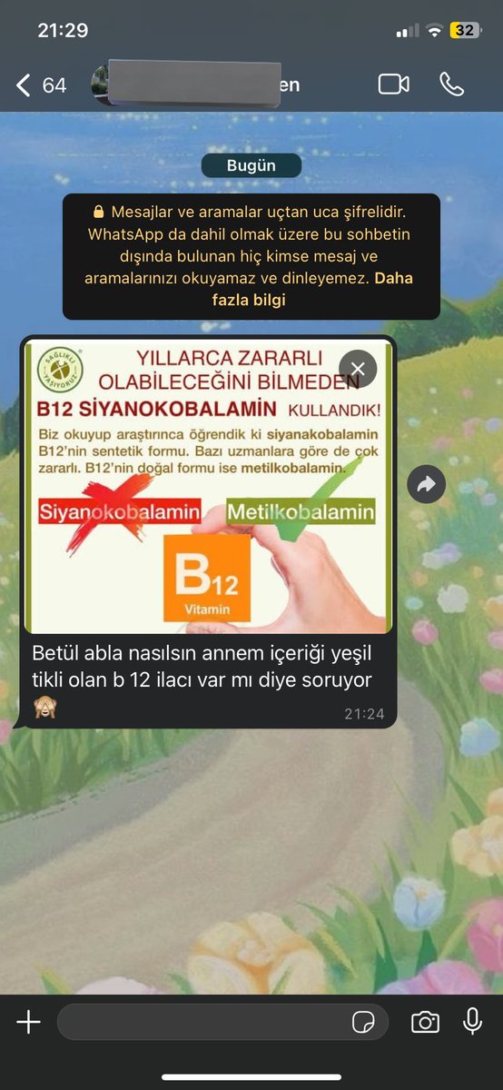 1 yeni mesaj ✨