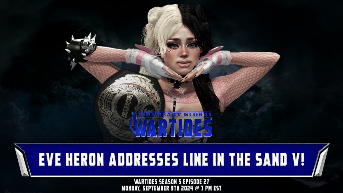 WarTides S5E27 Live @ 7 PM EST Tonight! 

🔵X v Derick
🔵Wyatt v Ace
🔵Amber v Britney - Best of 7 Series Match 1
🔵Juice v Blacksyn
⭐️10 Woman Multiverse Gauntlet Match - MAIN EVENT

+More!

🎥: twitch.tv/lgfnetwork