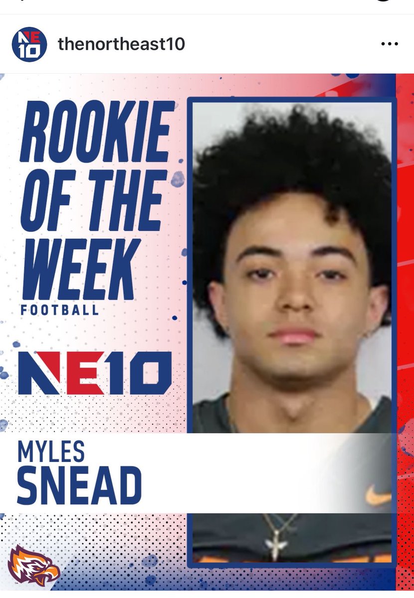 Myles Snead (@mylessnead4) on Twitter photo Appreciate being named Rookie of the week Focused ๐๐ in #Grindtoshine #njstrong <a href="/post_fb/">Post University Football ๐ฆ
</a> Appreciate being named Rookie of the week Focused ๐๐ in #Grindtoshine #njstrong <a href="/post_fb/">Post University Football ๐ฆ
</a>