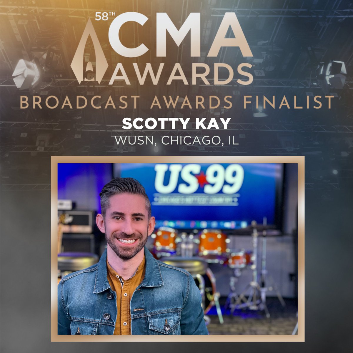 Scotty Kay (@scottykonair) on Twitter photo Hey Chicago, you got another <a href="/CountryMusic/">CMA Country Music</a> Nomination! Thanks for letting me hang with you everyday! Hey Chicago, you got another <a href="/CountryMusic/">CMA Country Music</a> Nomination! Thanks for letting me hang with you everyday!