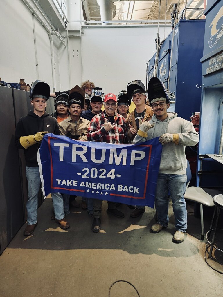 Welders for trump🇺🇸🇺🇸