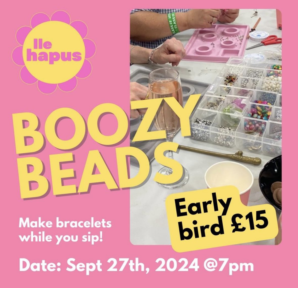 Make your own bracelets to match those outfits you’ve picked up from our swaps ❤️
#wrexham <a href="/EaglesMeadow/">Eagles Meadow</a>