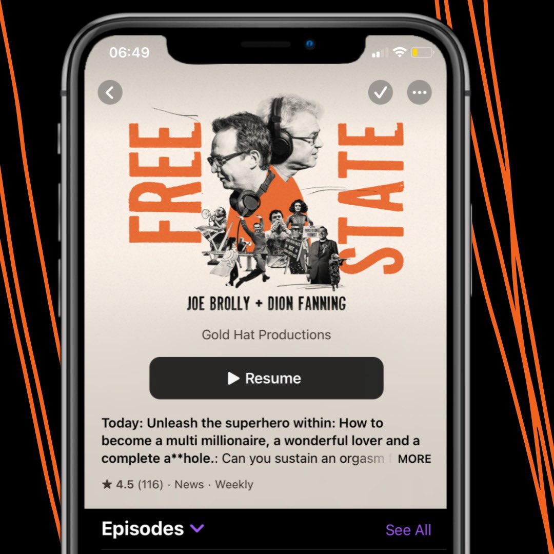 Free State with Joe Brolly & Dion Fanning tweet media