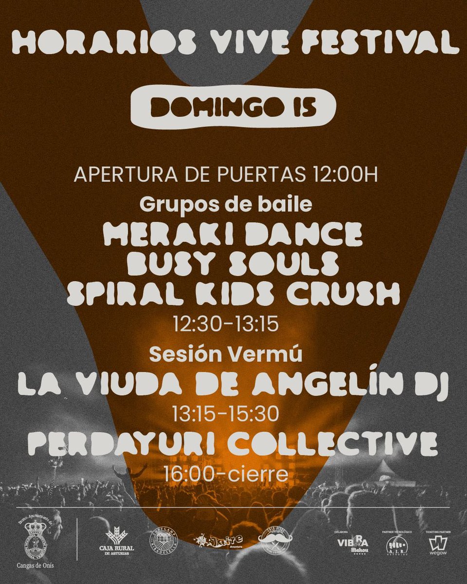 Horarios de este finde en Cangas de Onís 
Te lo vas a perder?