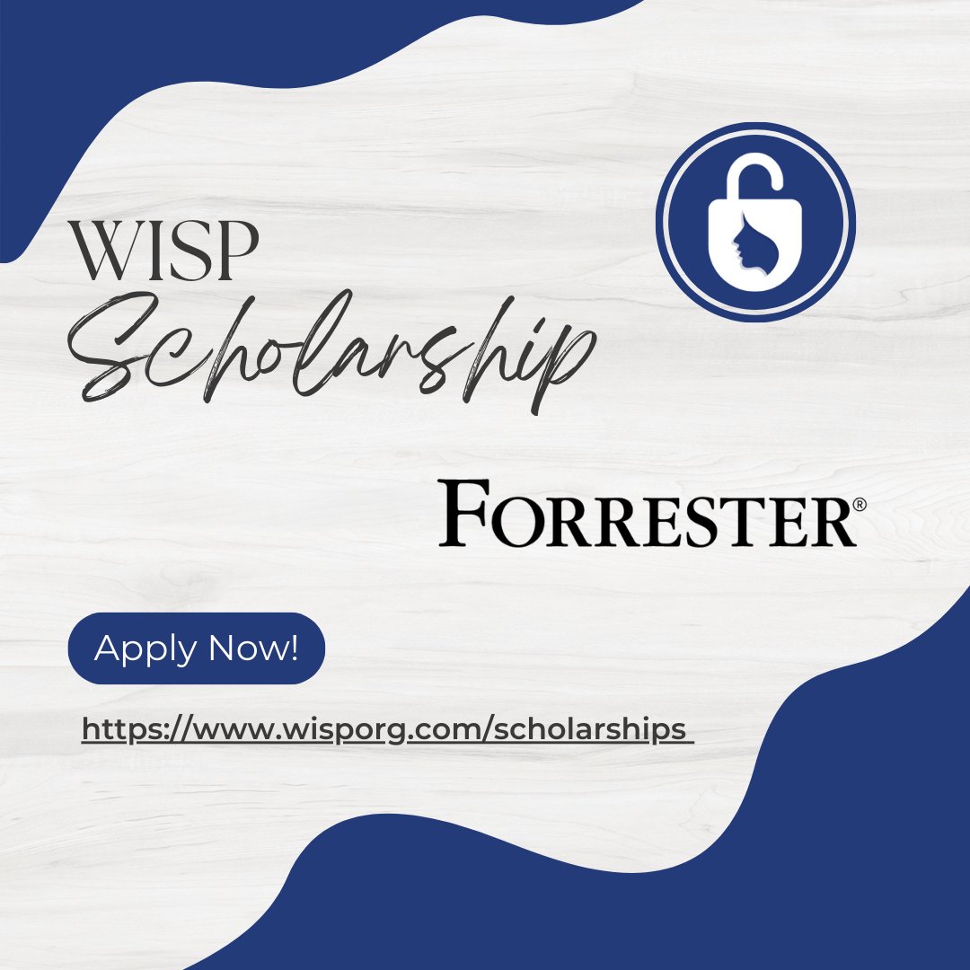 Women In Security and Privacy (WISP) (@wisporg) on Twitter photo 🚨 Exciting news! <a href="/WISPorg/">Women In Security and Privacy (WISP)</a> has partnered with <a href="/forrester/">Forrester</a> to offer 5 scholarships to attend the Security & Risk 2024 Summit in Baltimore, MD, Dec 9 - 11. Don’t miss this chance to network, grow your vision, and ignite ingenuity! Apply by Oct 4, 2024. forms.gle/nAbxiMAE8wUssw… 🚨 Exciting news! <a href="/WISPorg/">Women In Security and Privacy (WISP)</a> has partnered with <a href="/forrester/">Forrester</a> to offer 5 scholarships to attend the Security & Risk 2024 Summit in Baltimore, MD, Dec 9 - 11. Don’t miss this chance to network, grow your vision, and ignite ingenuity! Apply by Oct 4, 2024. forms.gle/nAbxiMAE8wUssw…