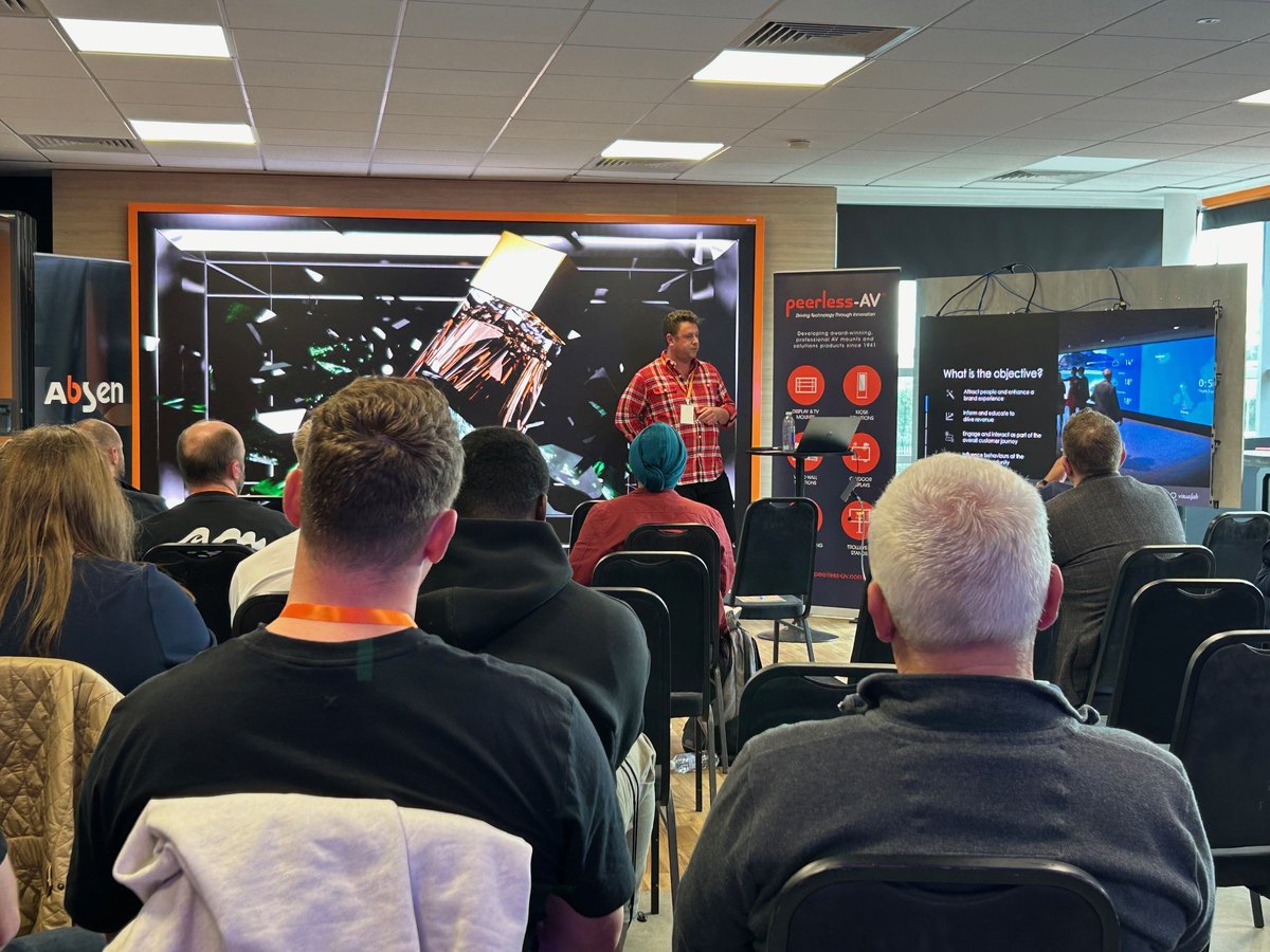 PeerlessAVEU's tweet image. Achieving powerful, pixel perfect performance by @7thSenseDesign and great visual examples of balanced bespoke content with the element of surprise - thanks VISUALAB Media - at the European Technical dvLED Roadshow 2024. 

Roadshow registration: lnkd.in/e-DAq4zA