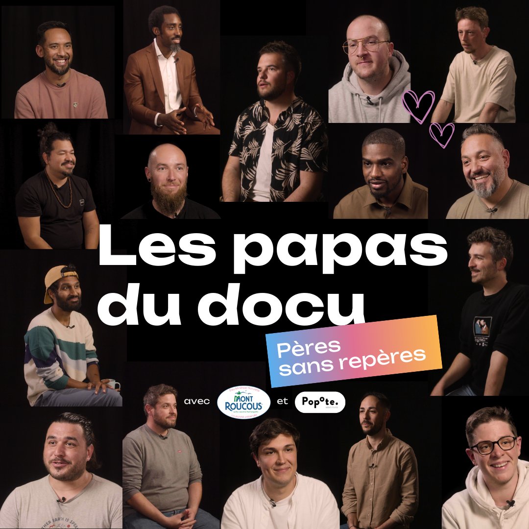 onsuzanedocu's tweet photo. Ils sont 16 😍 De toutes origines, de tous milieux sociaux. ⁠
⁠
Tous sont investis dans la parentalité, tous remettent en question les schémas pré-établis de type “maman est douce mais papa est sévère.”⁠
⁠ https://t.co/wGv6FlLKbI