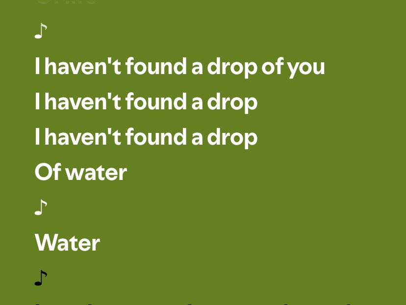 ClancyAMC's tweet image. Water