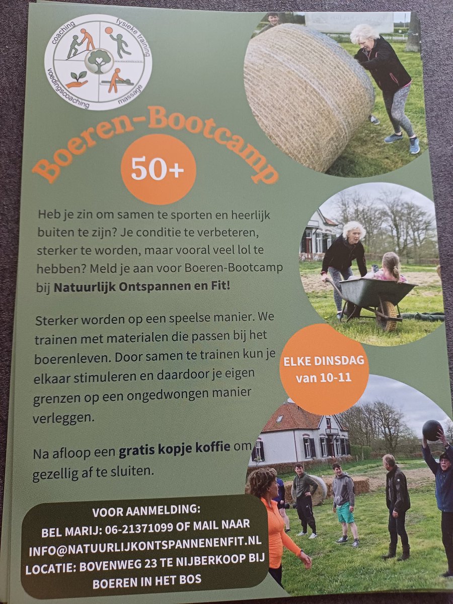 Hoi kom meedoen morgen. Gewoon iets voor 10 uur melden in sportkleding.