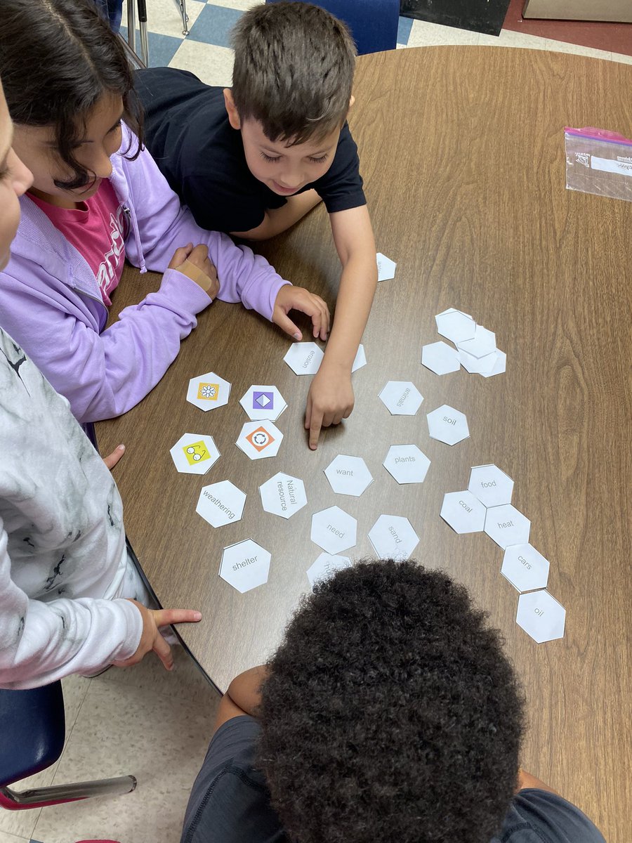 Lacy Greco (@lacygreco3) on Twitter photo Modeled Hexagonal Thinking to some 3rd & 4th grade classrooms today! Connect them & be ready to justify your thinking! Love the conversations! @nisd <a href="/NISD/">Northside ISD</a>LeonSprings <a href="/NISDMaCGT/">NISD MaC-GT</a> <a href="/graciemespinoz4/">Gracie Espinoza</a> <a href="/NISDElemScience/">NISD Elem Science</a> Modeled Hexagonal Thinking to some 3rd & 4th grade classrooms today! Connect them & be ready to justify your thinking! Love the conversations! @nisd <a href="/NISD/">Northside ISD</a>LeonSprings <a href="/NISDMaCGT/">NISD MaC-GT</a> <a href="/graciemespinoz4/">Gracie Espinoza</a> <a href="/NISDElemScience/">NISD Elem Science</a>