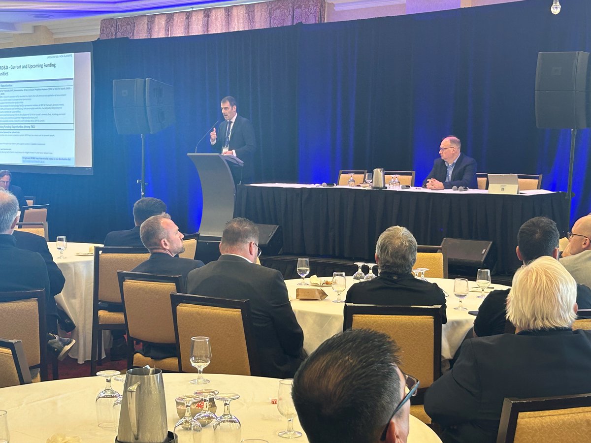Sean Rogers and Ross Ezzeddin give #cdnferry2024 delegates an update on Transport Canada (<a href="/Transport_gc/">Transport Canada</a>) Programs and Regulations