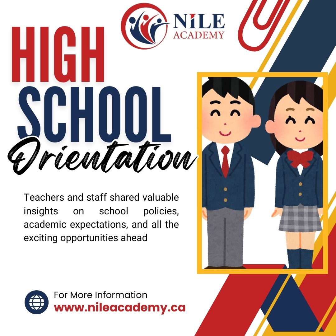 🎓 Nile Academy High School Orientation Assembly!

Our high school students started the year strong with an inspiring orientation assembly! 🎉 Teachers and staff shared valuable insights on school policies, academic expectations, and all the exciting opportunities ahead.