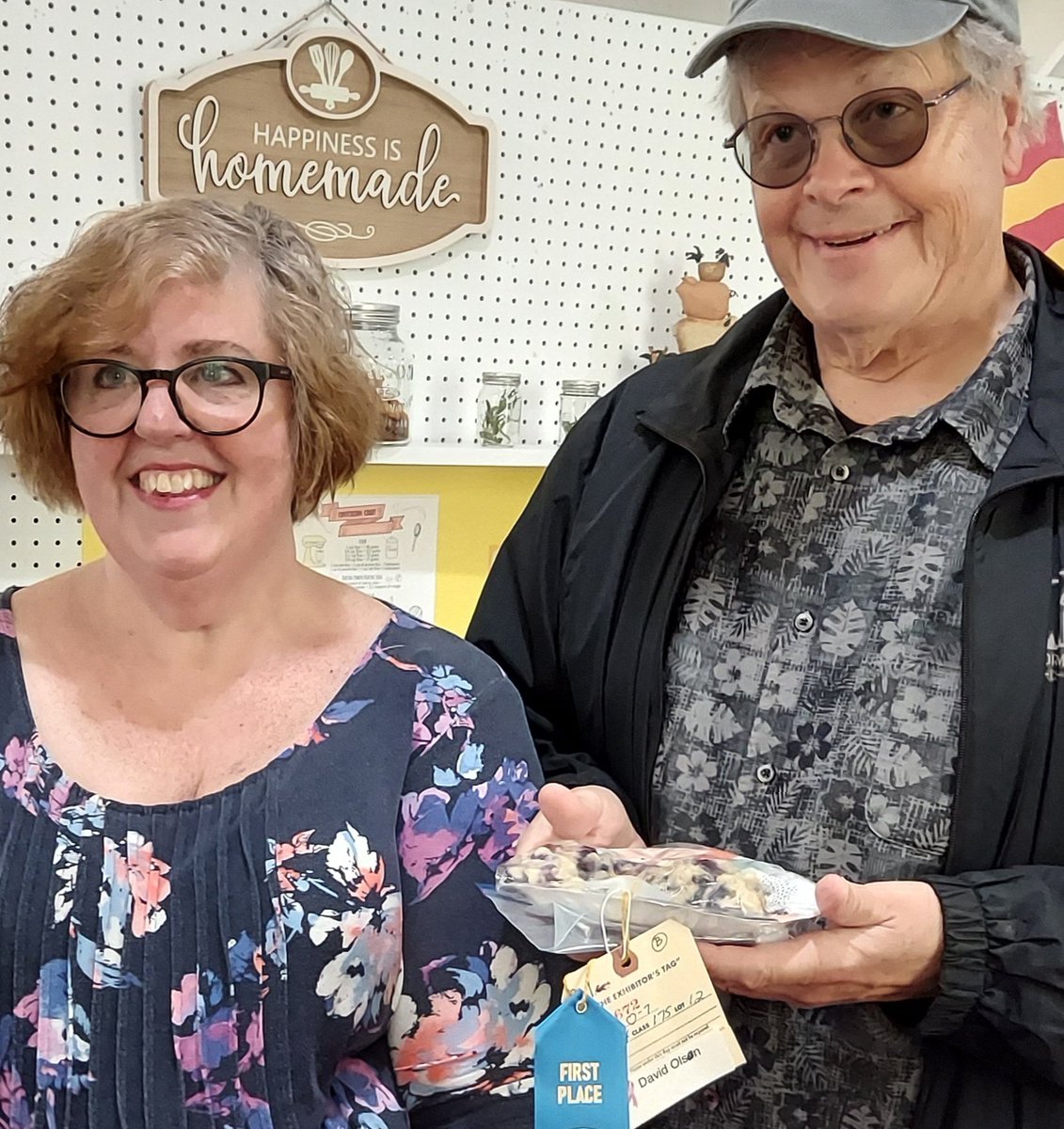 daylejean's tweet photo. My husband is pretty happy with his blueberry scones, especially after they got a blue ribbon at the fair. https://t.co/Y2zsACNQgW