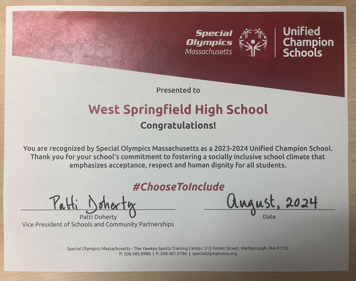 WSPS - High School (@wsps_wshs) on Twitter photo WSHS was designated a Unified Champion School!
If you want to see our athletes in action keep an eye out for the Unified Basketball schedule which will come out soon.
<a href="/wshsterriers/">West Side Athletics</a> <a href="/MayorReichelt/">Will Reichelt</a> WSHS was designated a Unified Champion School!
If you want to see our athletes in action keep an eye out for the Unified Basketball schedule which will come out soon.
<a href="/wshsterriers/">West Side Athletics</a> <a href="/MayorReichelt/">Will Reichelt</a>