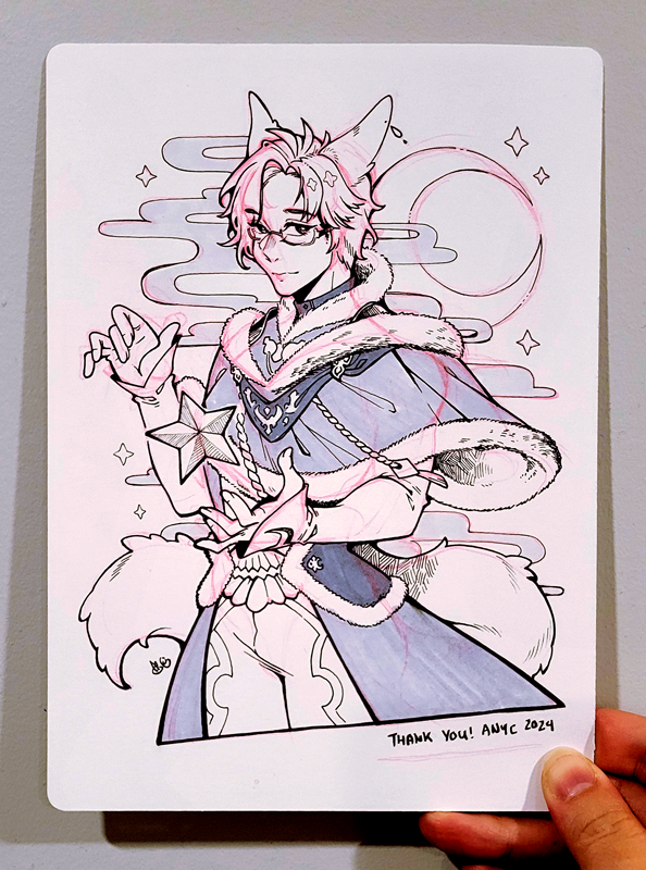 endymade's tweet image. Ink commissions from ANYC and NDK, on their way to their owners! 🙏 May they arrive safely, and thank you for the honor!