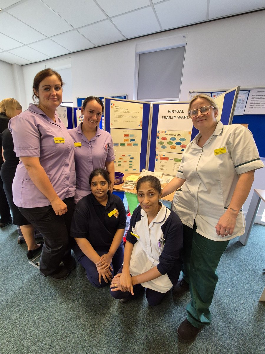 Latha shankar (@lathashankar82) on Twitter photo Great morning at the Dudley Improvement Event. Inspired listening to the speakers!
Had an opportunity to showcase our virtual frailty ward service - we were celebrating our success so far 🍾 <a href="/DGFTimprovement/">DudleyImprovementPractice</a> <a href="/TherapyDudley/">Dudley Group NHS Therapy Services</a> <a href="/KarenLe08016942/">Karen Lewis</a> <a href="/leanniemann/">Leanne Mann</a> <a href="/VickiWilletts6/">Victoria Willetts</a> Great morning at the Dudley Improvement Event. Inspired listening to the speakers!
Had an opportunity to showcase our virtual frailty ward service - we were celebrating our success so far 🍾 <a href="/DGFTimprovement/">DudleyImprovementPractice</a> <a href="/TherapyDudley/">Dudley Group NHS Therapy Services</a> <a href="/KarenLe08016942/">Karen Lewis</a> <a href="/leanniemann/">Leanne Mann</a> <a href="/VickiWilletts6/">Victoria Willetts</a>