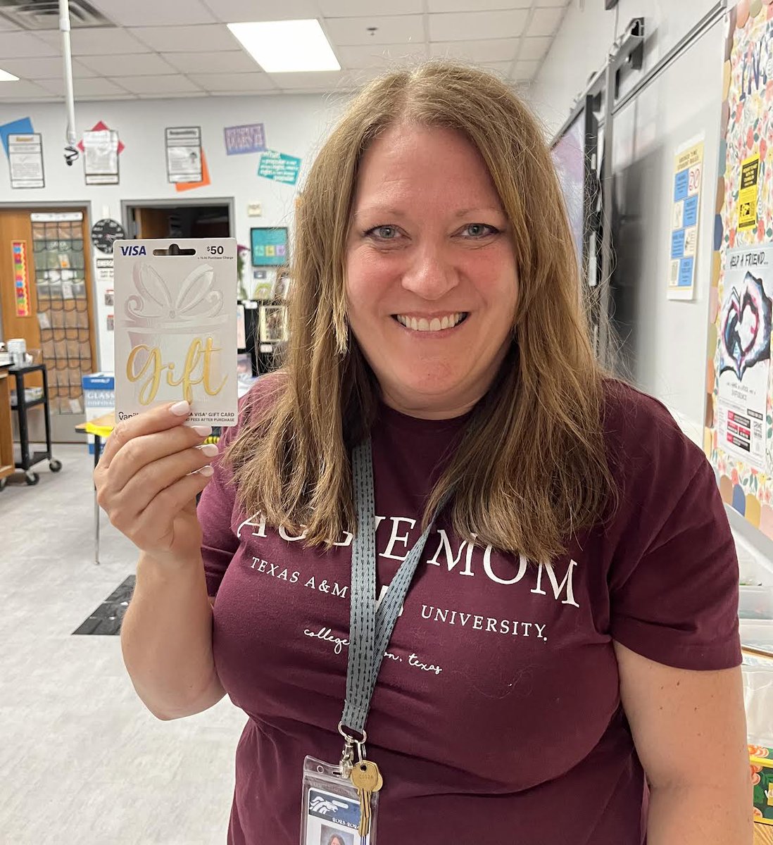 Grapevine-Colleyville Education Foundation (@gcedfoundation) on Twitter photo 🎉 Employee Giving Weekly Winners!
Did you know that each week, one lucky employee from each <a href="/GCISD/">Grapevine-Colleyville ISD</a> campus is randomly selected to receive a token of appreciation from our GCEF liaisons?
Congratulations to Robyn Johnson at
<a href="/HeritageBroncos/">Heritage Broncos</a>!
Details: gcedfoundation.org/educators/empl… 🎉 Employee Giving Weekly Winners!
Did you know that each week, one lucky employee from each <a href="/GCISD/">Grapevine-Colleyville ISD</a> campus is randomly selected to receive a token of appreciation from our GCEF liaisons?
Congratulations to Robyn Johnson at
<a href="/HeritageBroncos/">Heritage Broncos</a>!
Details: gcedfoundation.org/educators/empl…