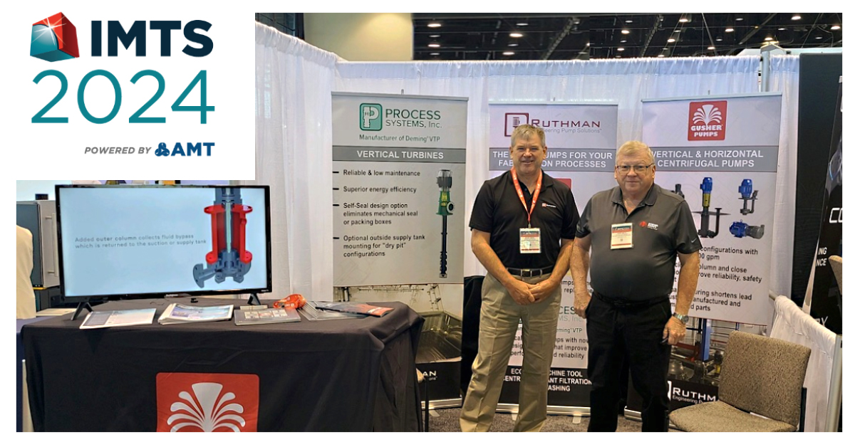 Ruthman_Cos's tweet image. #IMTS2024 is kicking off in Chicago. Our National Sales Team is ready in booth 134178 to help you improve your processes and equipment with reliable, USA-built pumps!