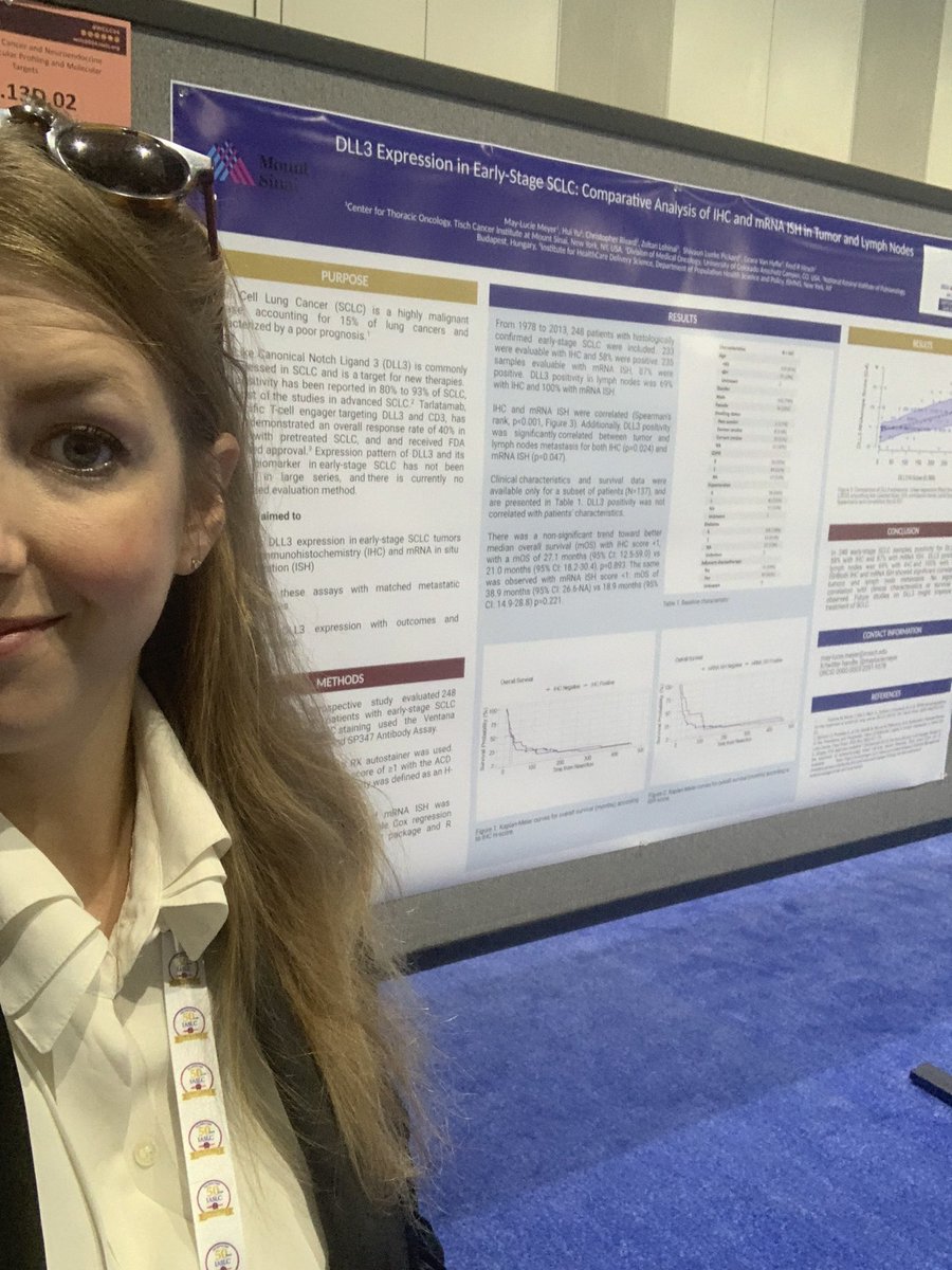 Meyer May-Lucie (@mayluciemeyer) on Twitter photo Presenting our poster on #DLL3 in #SCLC in row 24 at #WCLC24 IN <a href="/fred_hirsch/">Fred R. Hirsch</a> LAB! Come and say hi! Presenting our poster on #DLL3 in #SCLC in row 24 at #WCLC24 IN <a href="/fred_hirsch/">Fred R. Hirsch</a> LAB! Come and say hi!