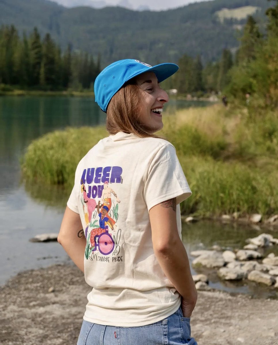 Happy #Canmore Pride! 🏳️‍⚧️🏳️‍🌈 We believe in a thing called love here in the Bow Valley. And we’re proud to be a place where you can love who you love and where you can be authentically you. Looking forward to the conversations and celebrations ➡️ canmorepride.ca 🎉💜