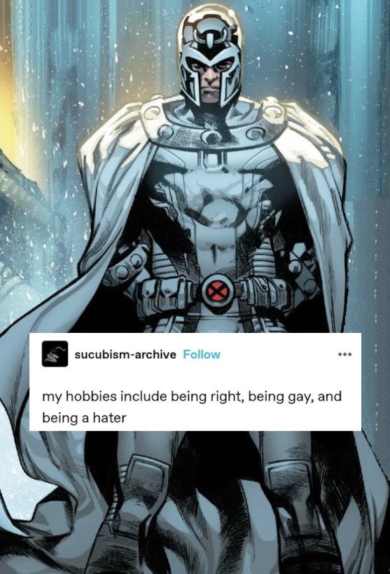 HomoSuperiorX's tweet image. #MagnetoWasRight